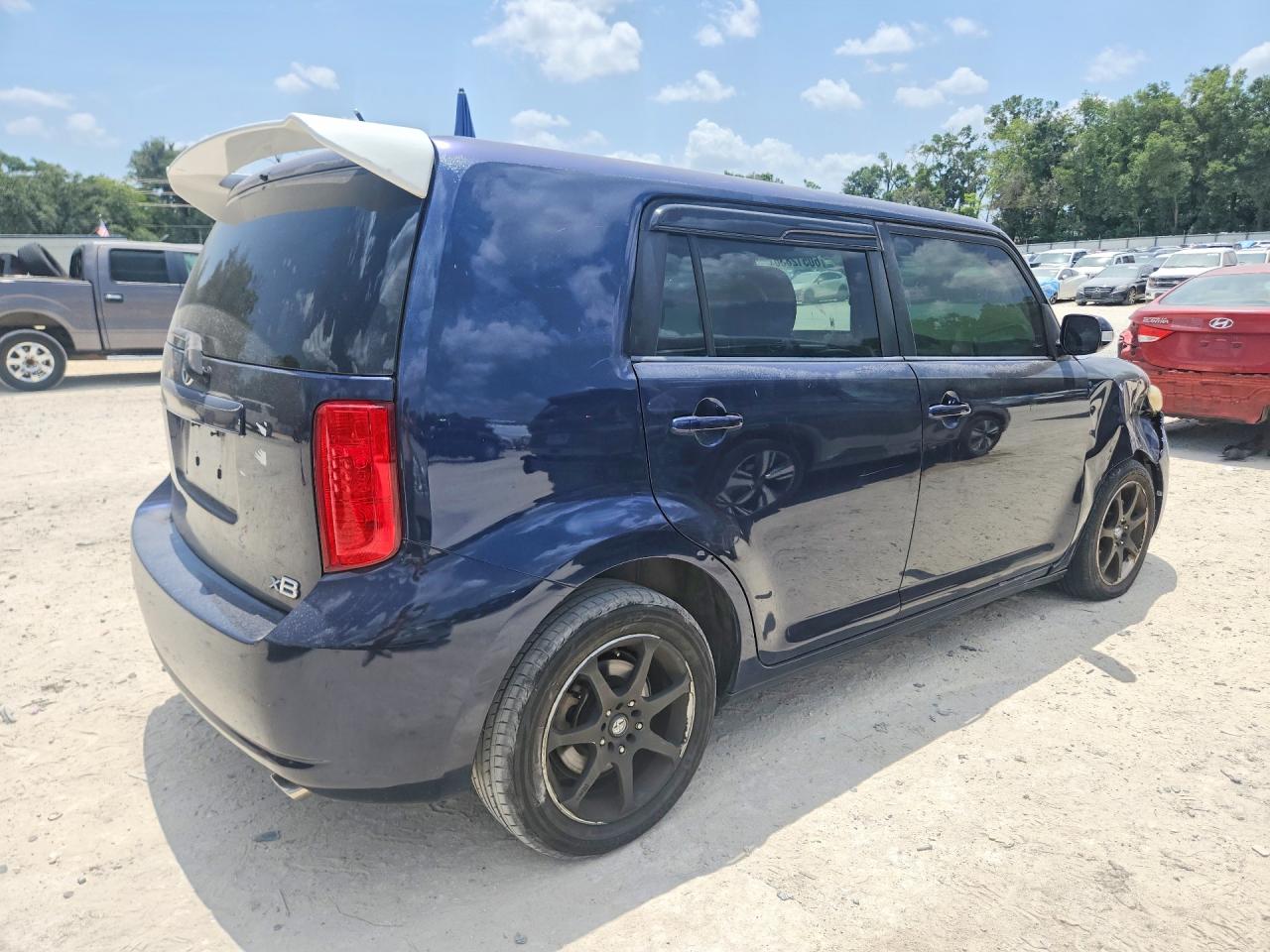 2008 Toyota Scion Xb Blue vin: JTLKE50E981027548