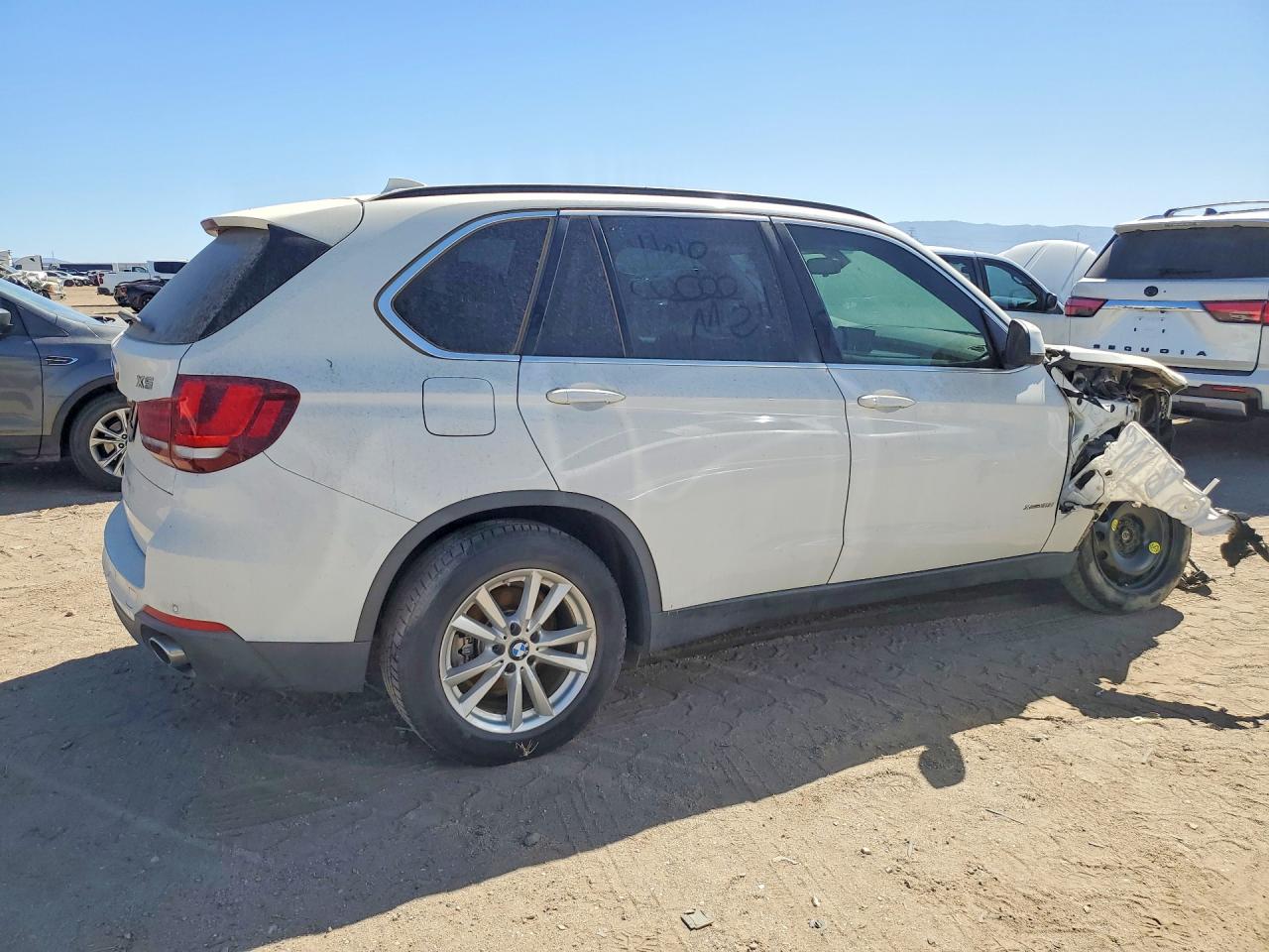2015 Bmw X5 Xdrive35i White vin: 5UXKR0C5XF0K62718