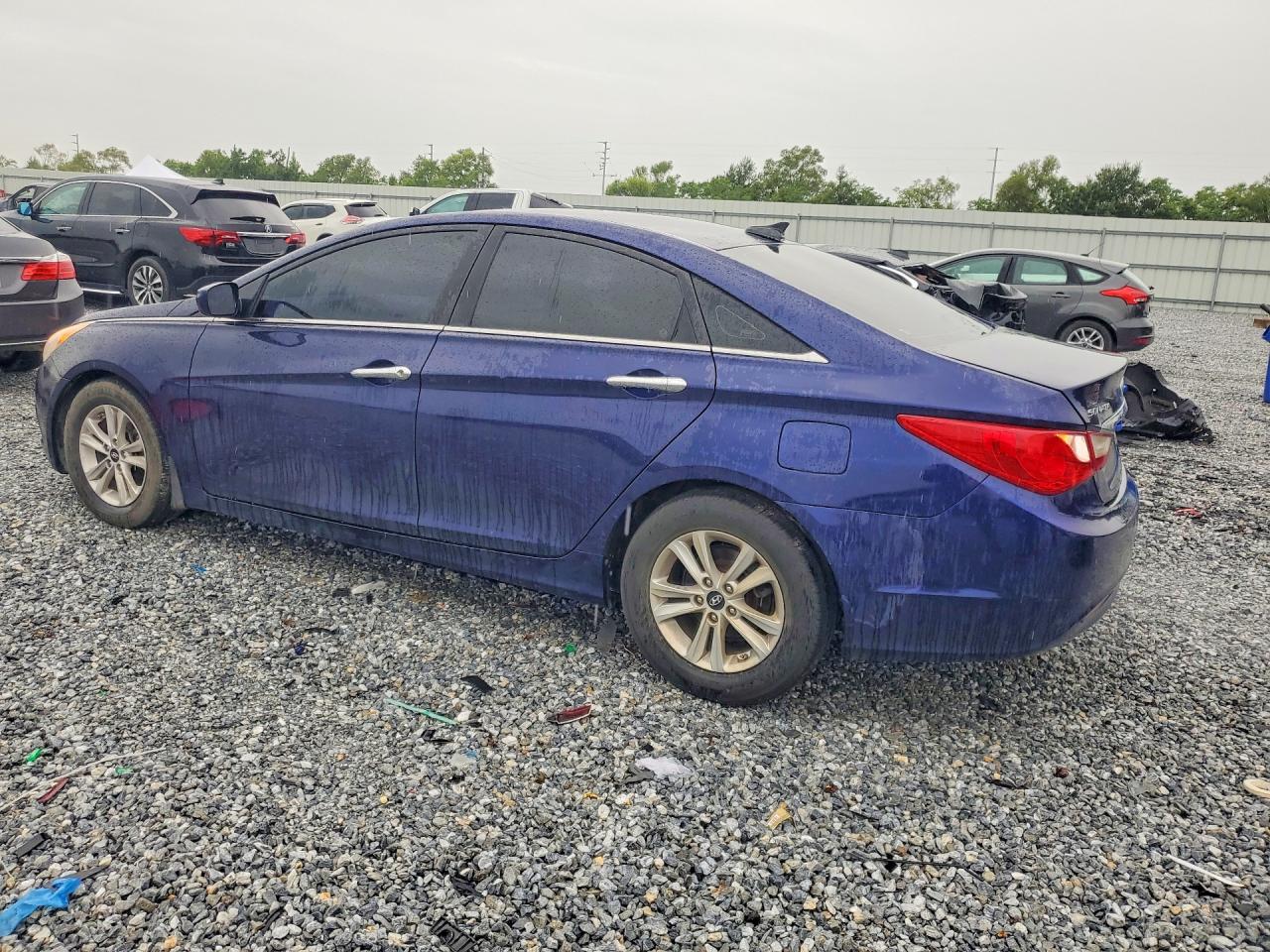 2013 Hyundai Sonata Blue vin: 5NPEB4AC5DH511082
