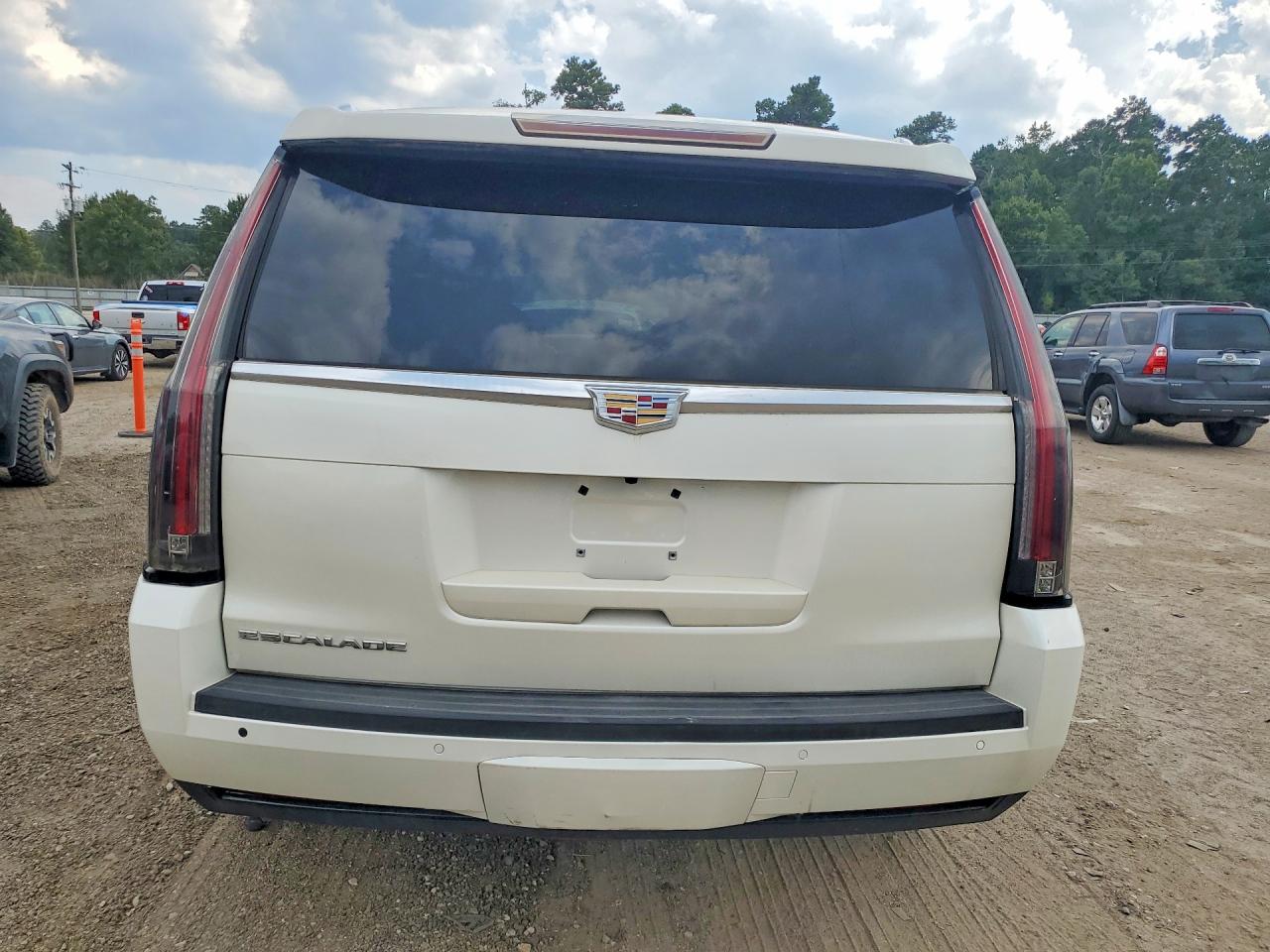 2015 Cadillac Escalade Luxury Белый vin: 1GYS4MKJ0FR527223