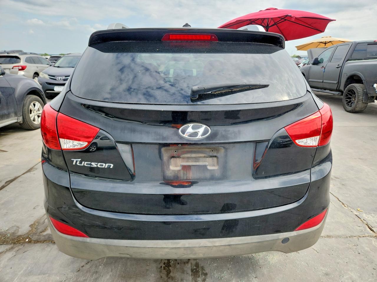 2015 Hyundai Tucson Se Black vin: KM8JU3AG9FU100343