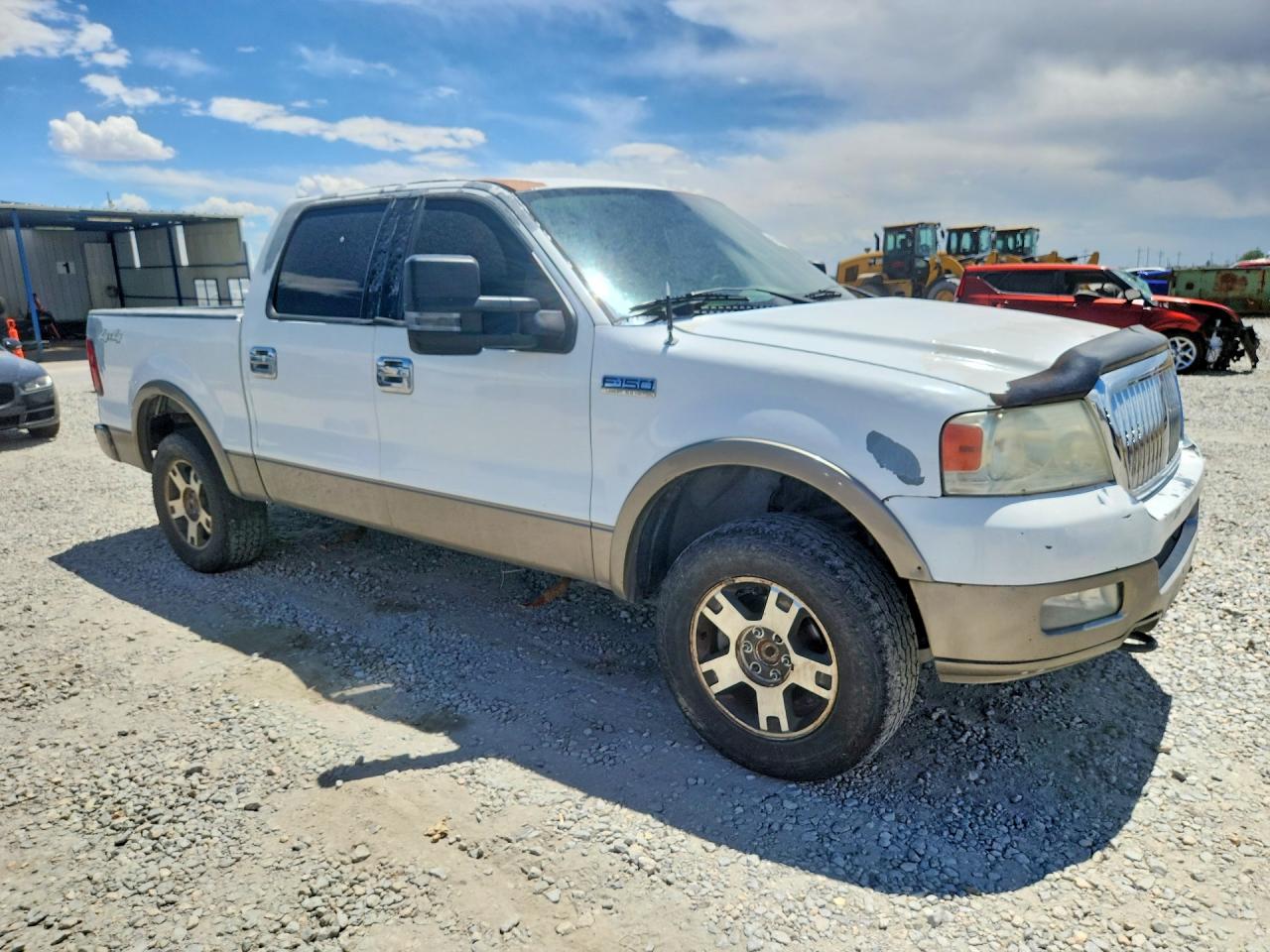 2004 Ford F150 Supercrew White vin: 1FTPW145X4KD20753