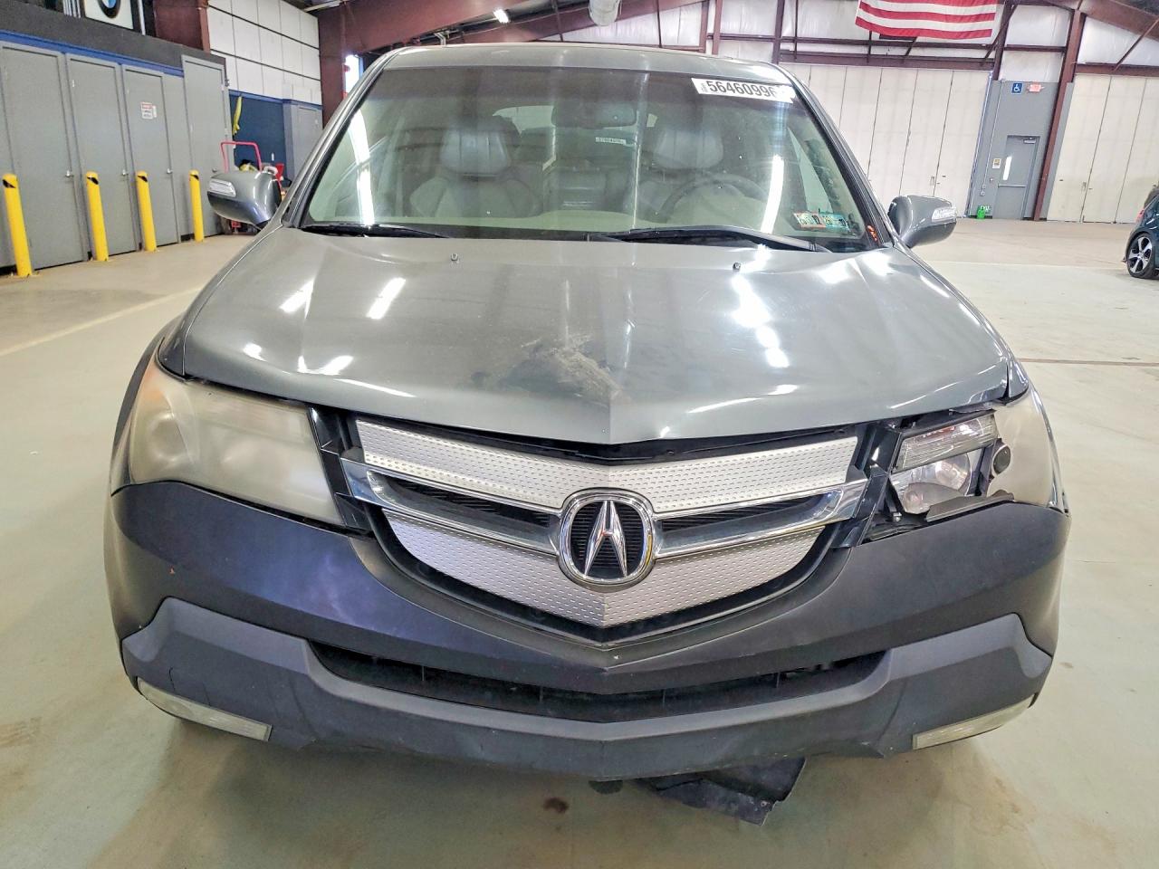 2008 Acura Mdx Gray vin: 2HNYD28258H502822