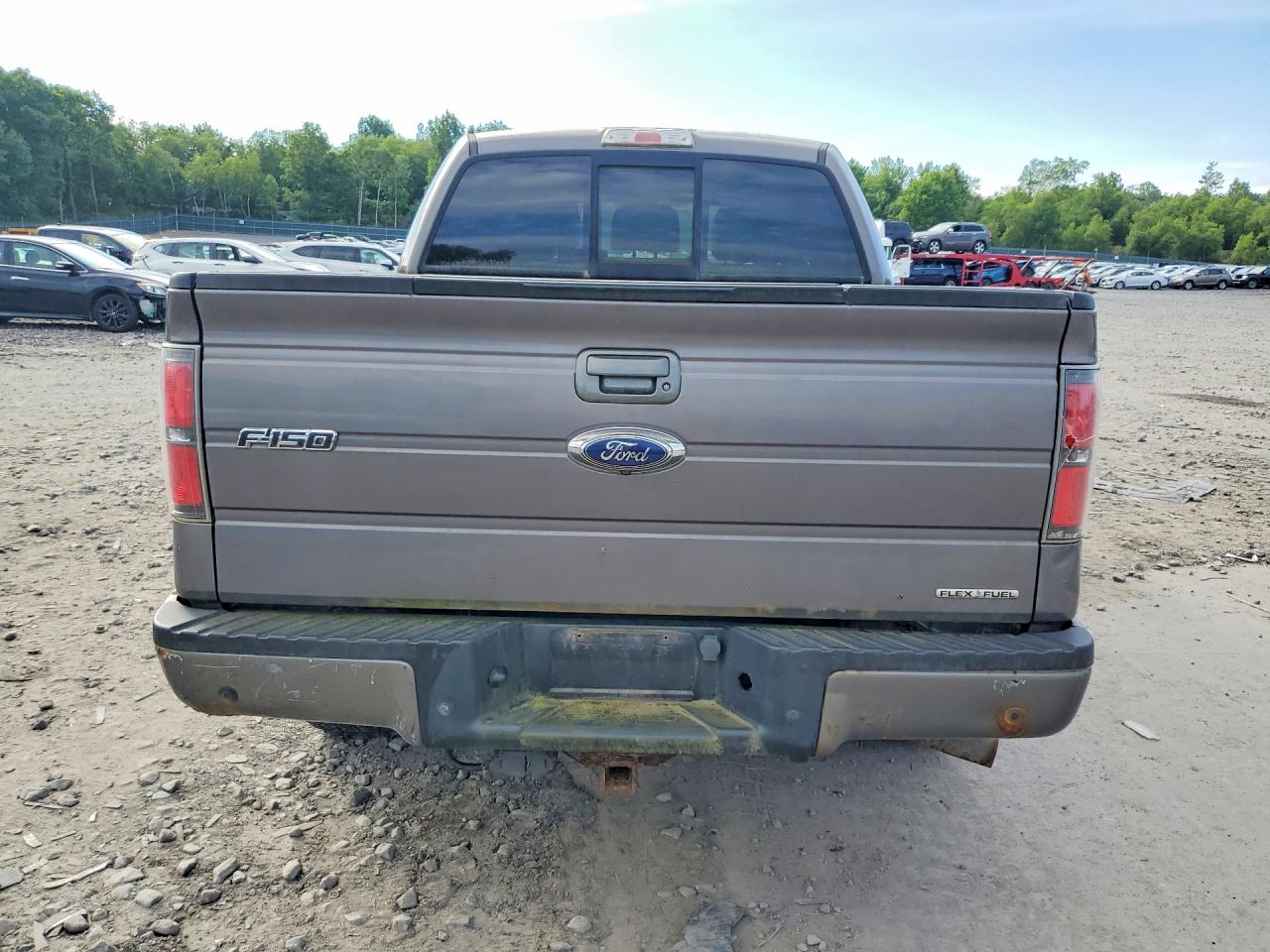 2012 Ford F150 Supercrew Gray vin: 1FTFW1EF1CKD34932
