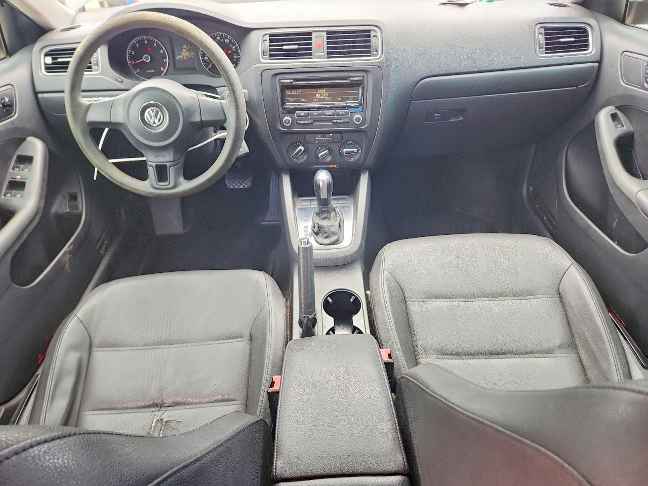 2012 Volkswagen Jetta Se Gray vin: 3VWDP7AJ2CM002361