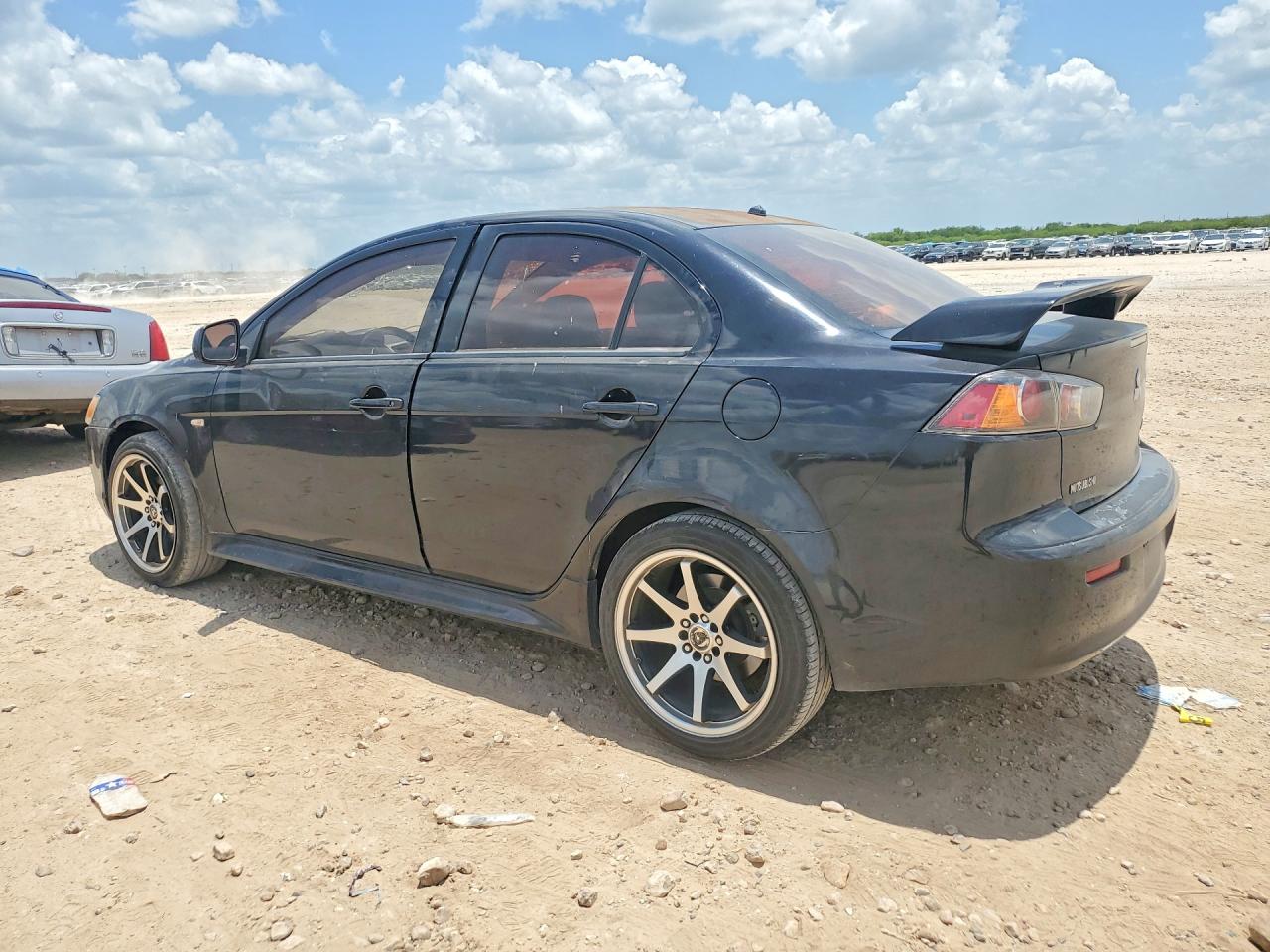 2011 Mitsubishi Lancer Gts Black vin: JA32U8FW9BU013346