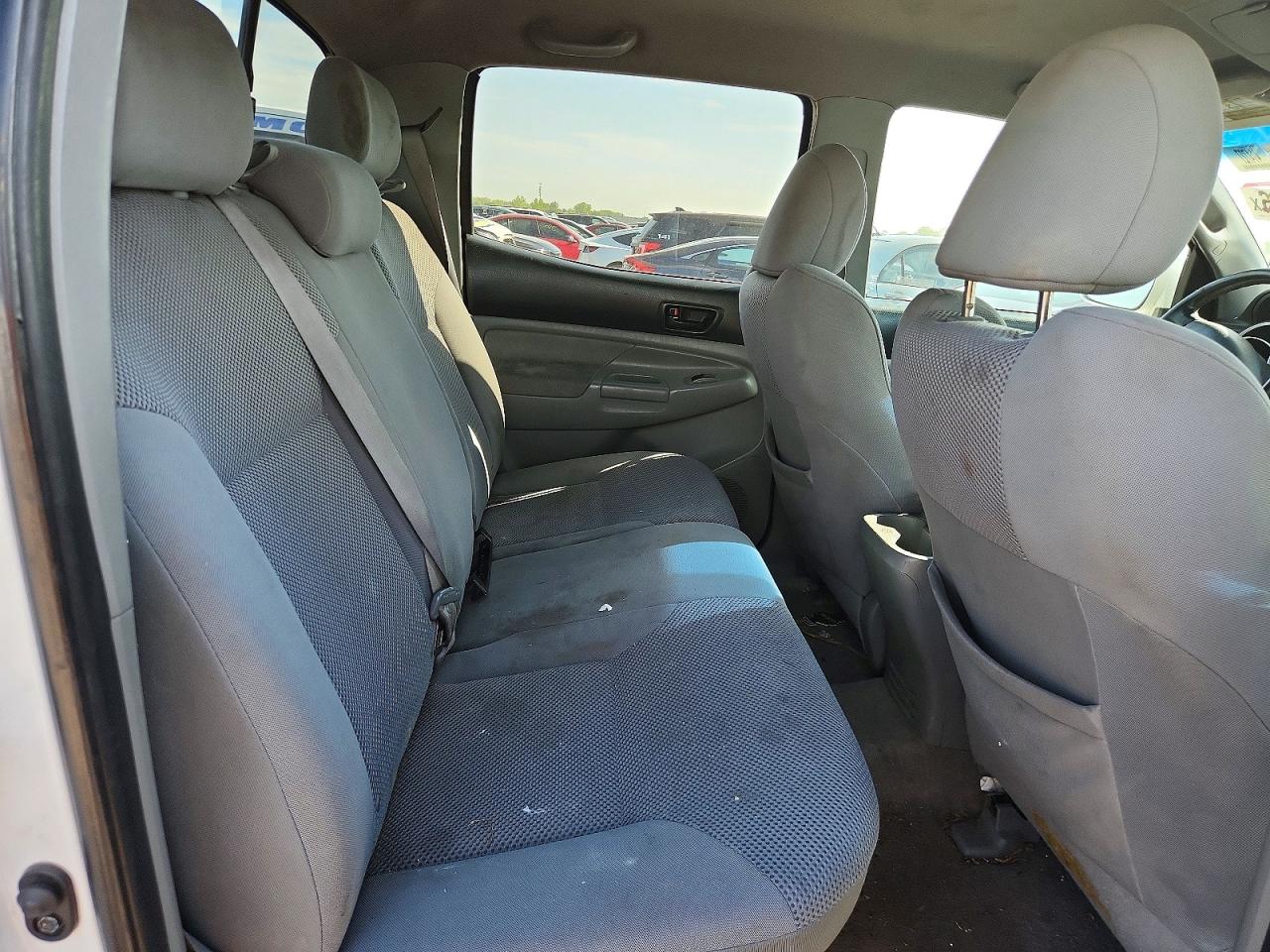2009 Toyota Tacoma Double Cab Белый vin: 3TMLU42N29M029463