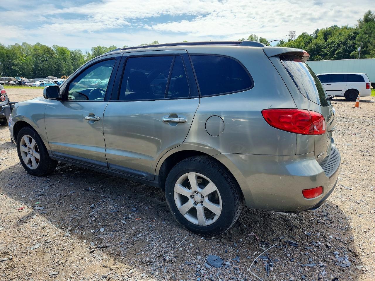 2008 Hyundai Santa Fe Se Gray vin: 5NMSH73E78H144559