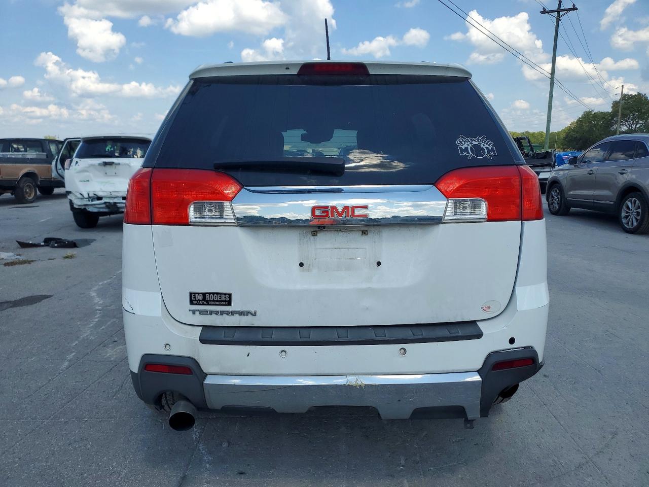 2015 Gmc Terrain Slt White vin: 2GKFLTE33F6155541