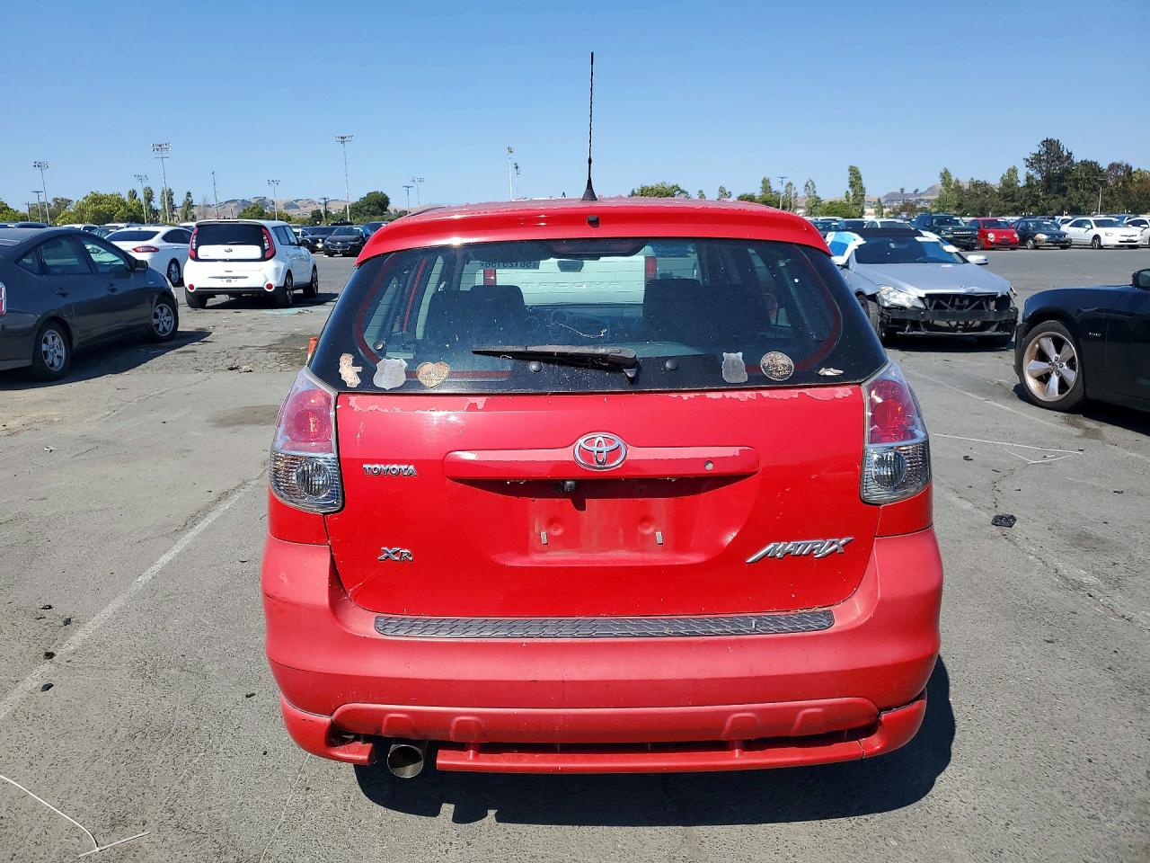 2008 Toyota Corolla Matrix Xr Red vin: 2T1KR30EX8C714280