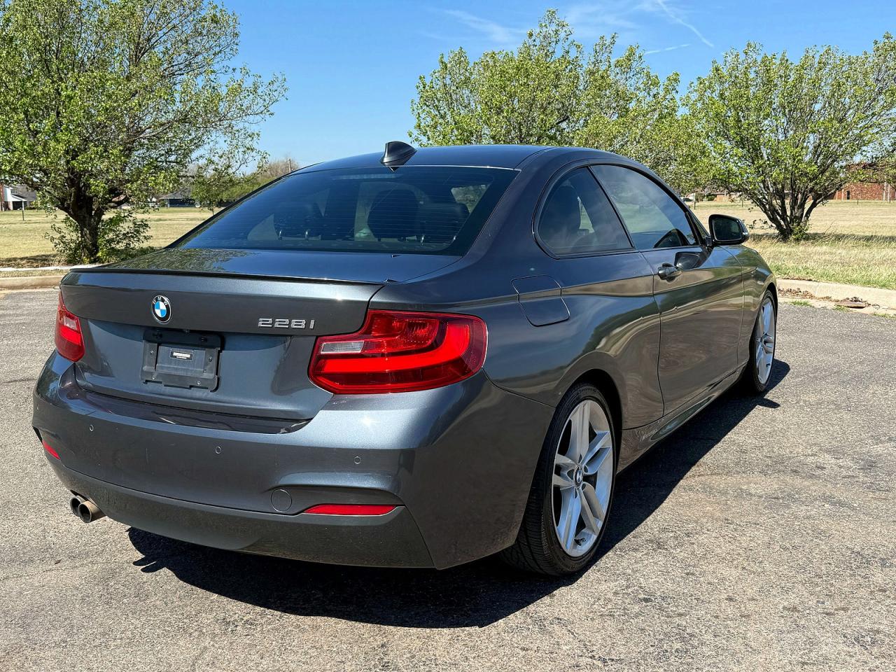 2014 Bmw 228 I Gray vin: WBA1F5C51EV255559