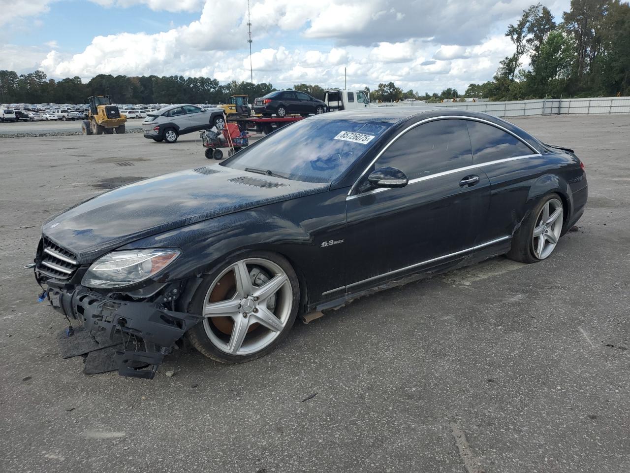 2009 Mercedes-benz Cl 63 Amg Black vin: WDDEJ77X69A021110