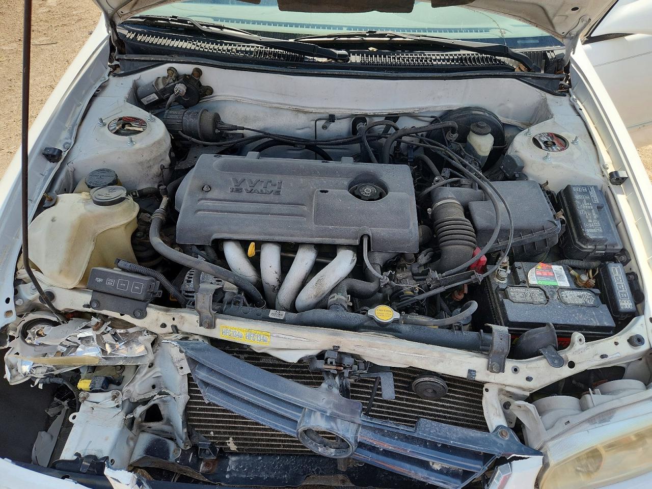 2001 Toyota Corolla Le Белый vin: 1NXBR12E61Z429520