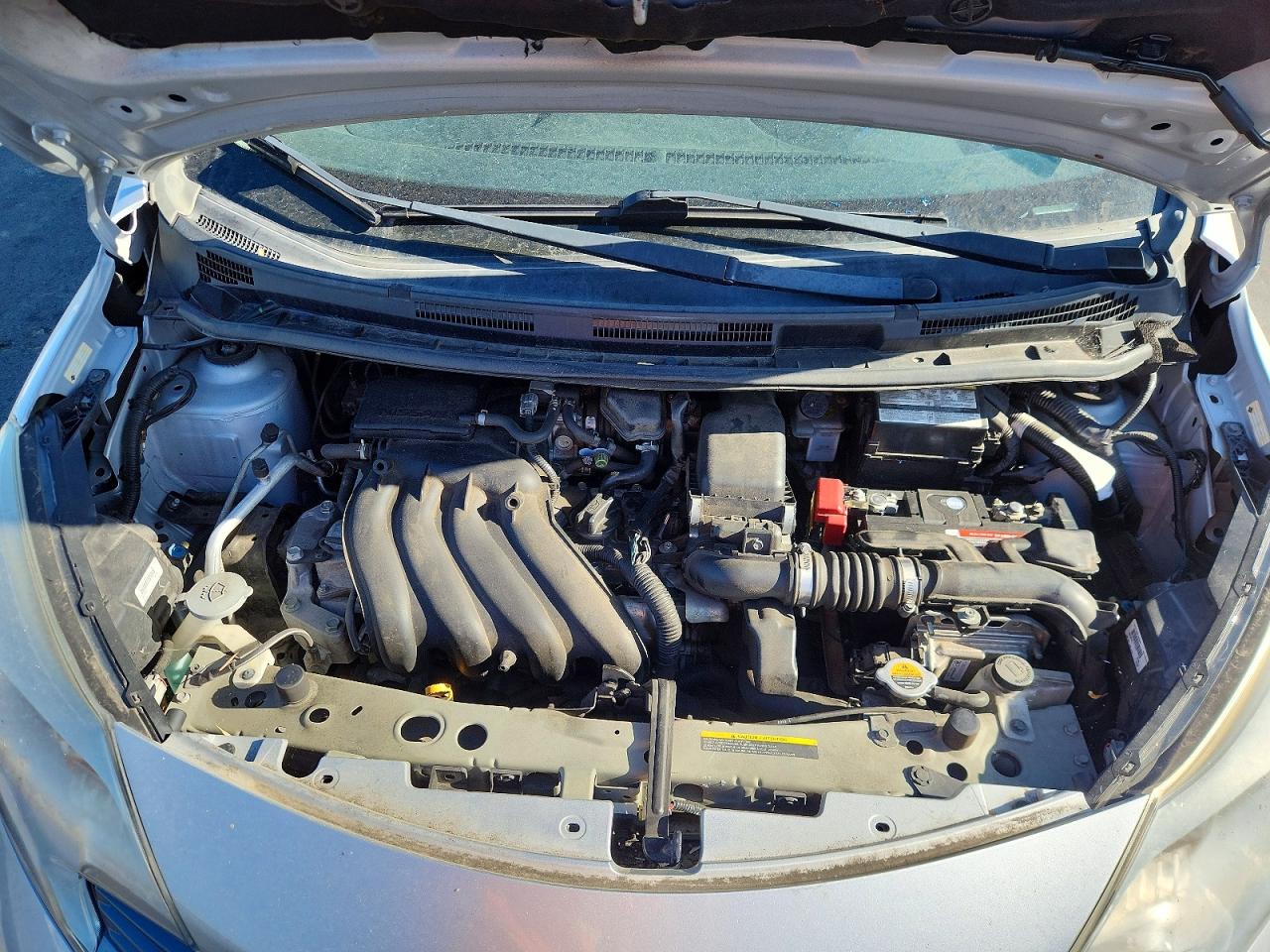 2014 Nissan Versa Note Sv Silver vin: 3N1CE2CP5EL386270
