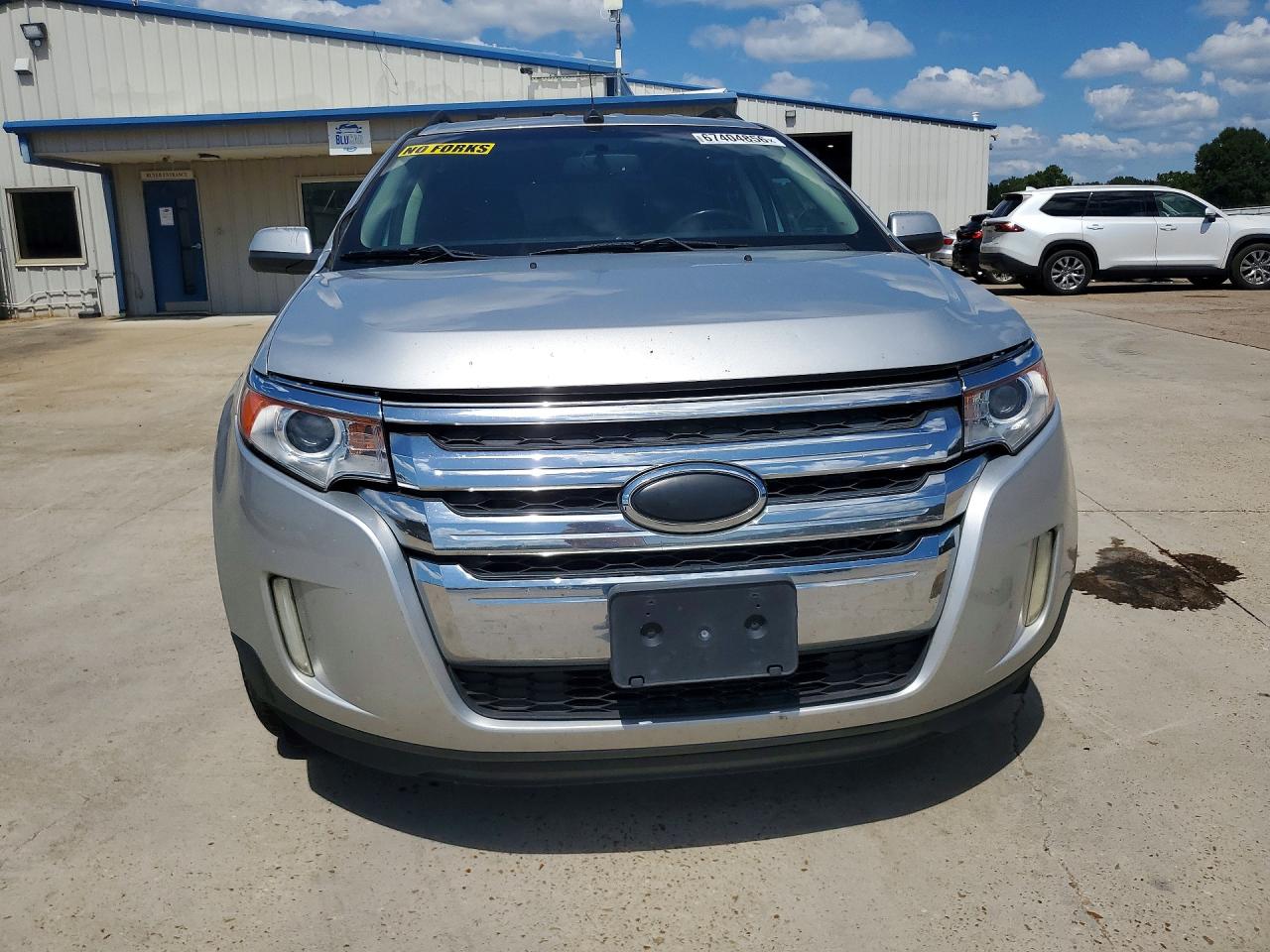 2013 Ford Edge Sel Silver vin: 2FMDK3JC2DBE33518