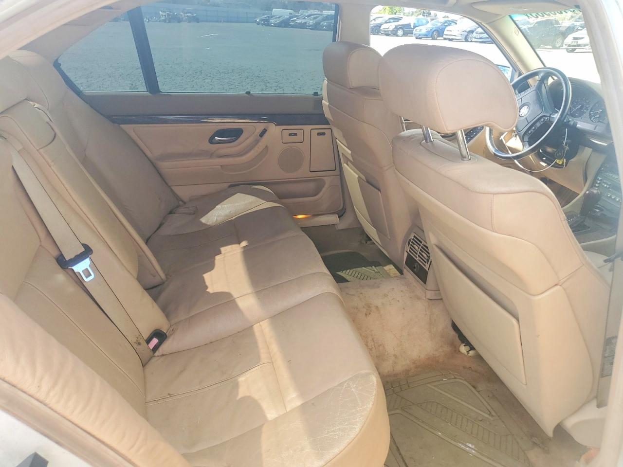 1999 Bmw 740 Il Белый vin: WBAGH8335XDP03041