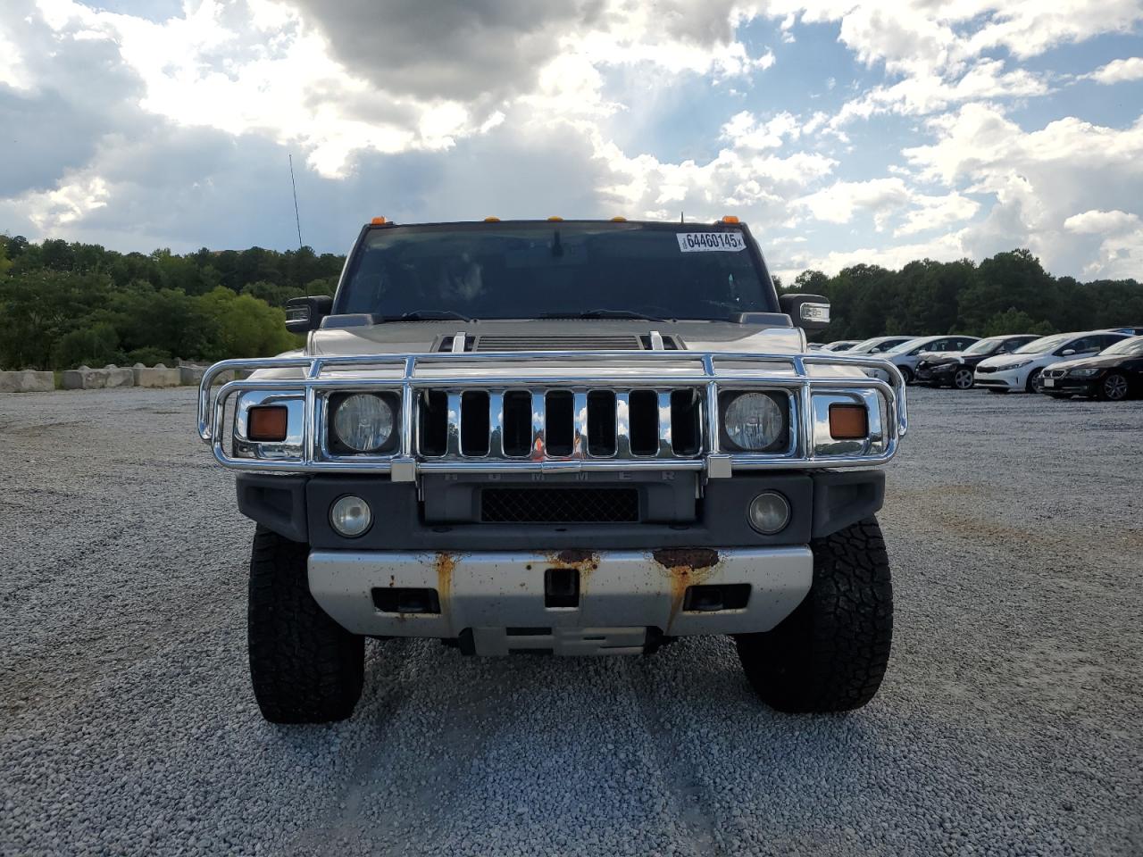 2008 Hummer H2    Gray vin: 5GRGN23838H104958