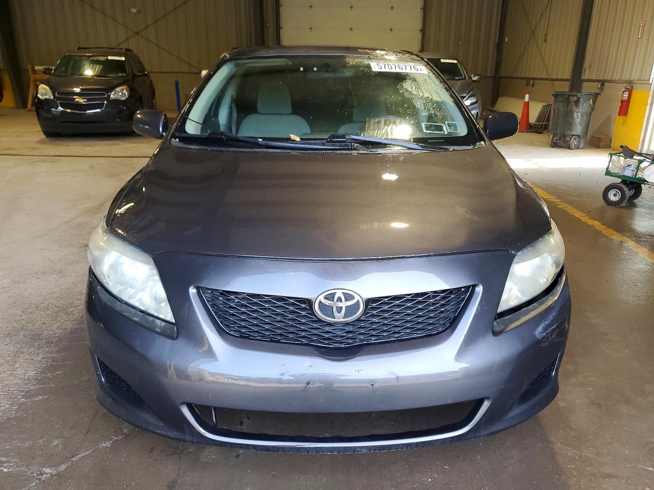 2010 Toyota Corolla Le Gray vin: 1NXBU4EE6AZ173889