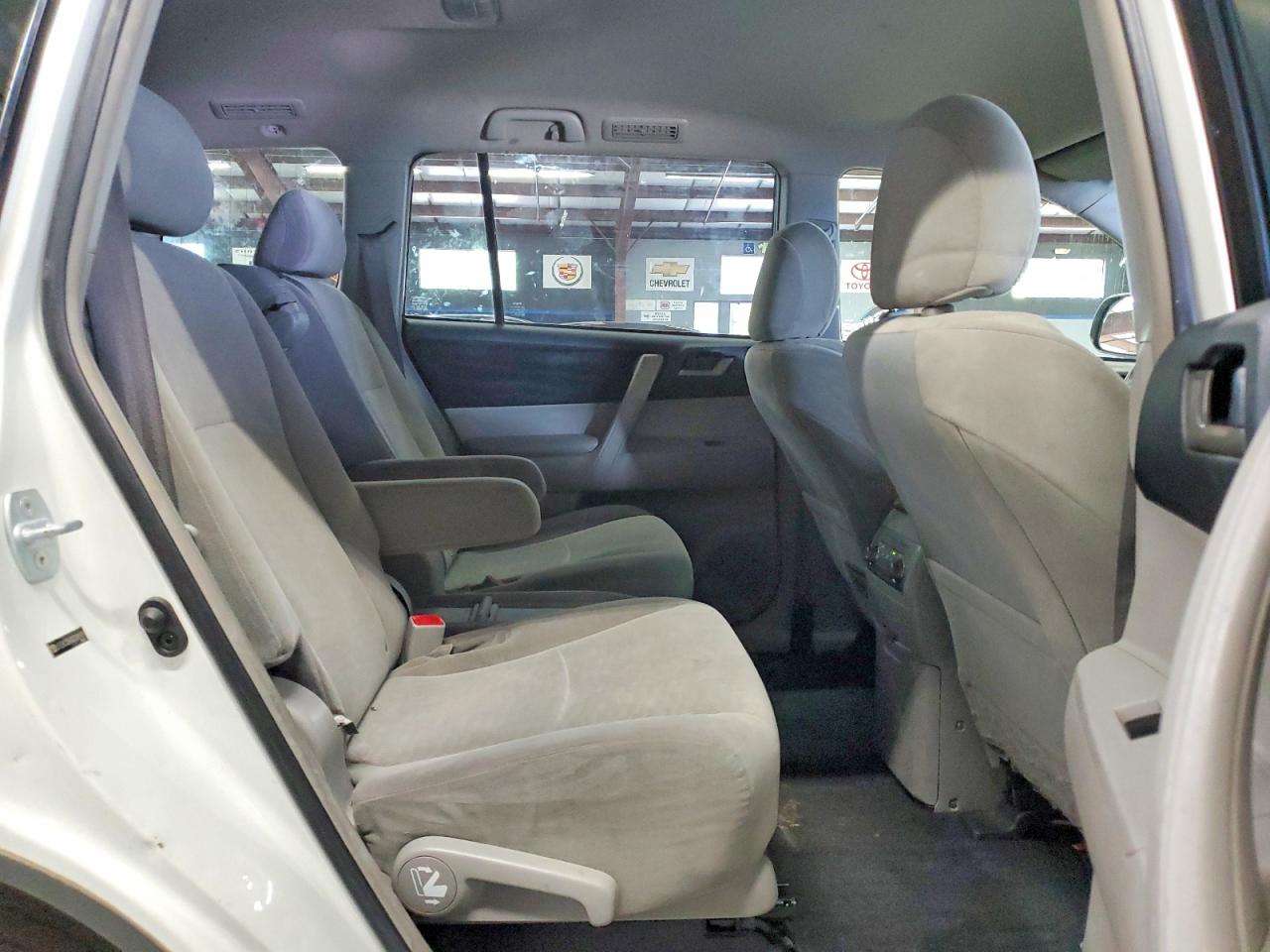 2012 Toyota Highlander Hybrid White vin: JTEBC3EH3C2009781