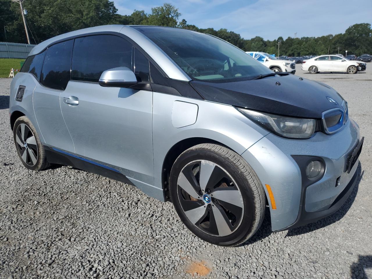 2014 Bmw I3 Rex Silver vin: WBY1Z4C54EV277736
