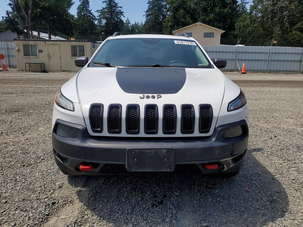 2014 Jeep Cherokee Trailhawk Белый vin: 1C4PJMBS9EW129084