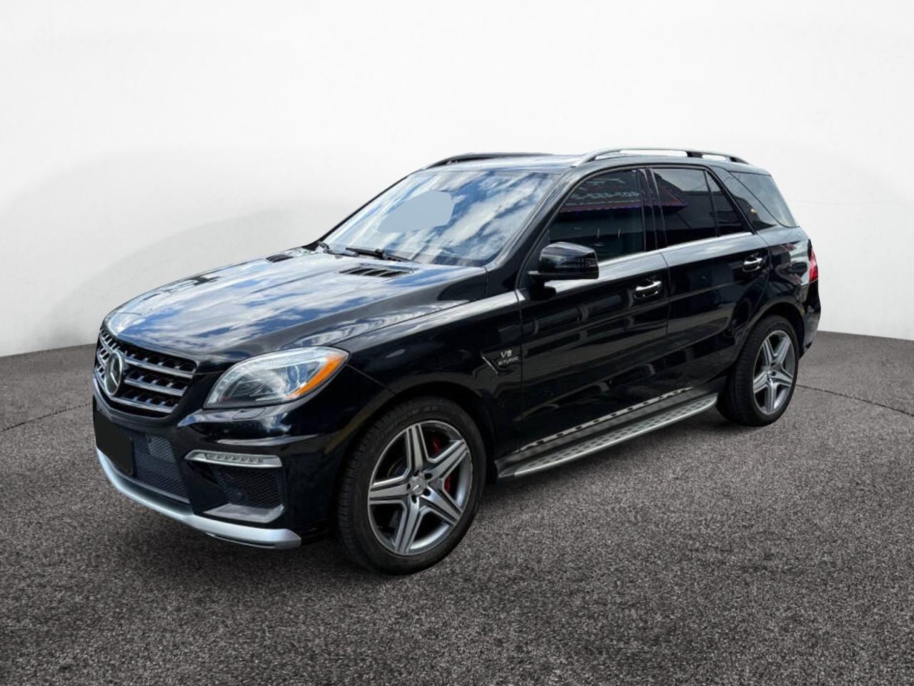 2012 Mercedes-benz Ml 63 Amg Black vin: 4JGDA7EB3CA067753