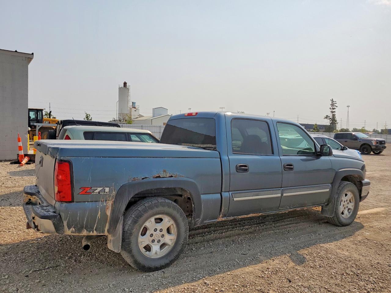 2006 Chevrolet Silverado K1500 Gray vin: 2GCEK13T861249817