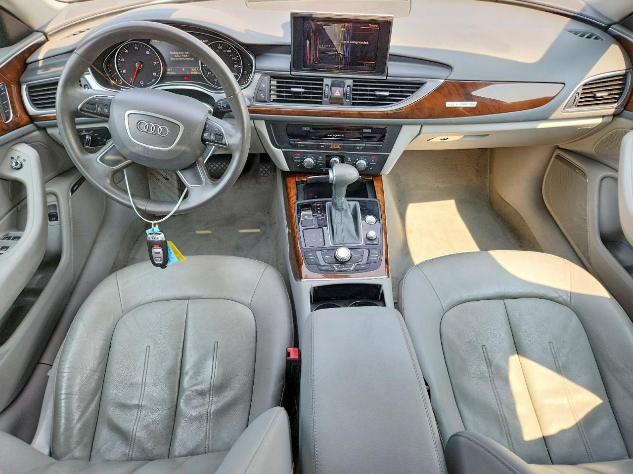 2014 Audi A6 Premium Plus Gray vin: WAUFGBFC9EN056500