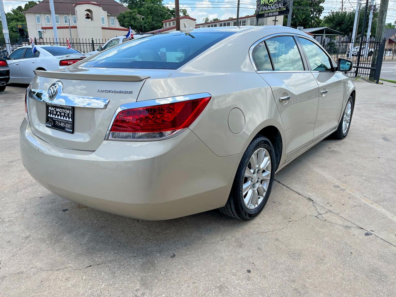 2012 Buick Lacrosse Cream vin: 1G4GC5ERXCF267895