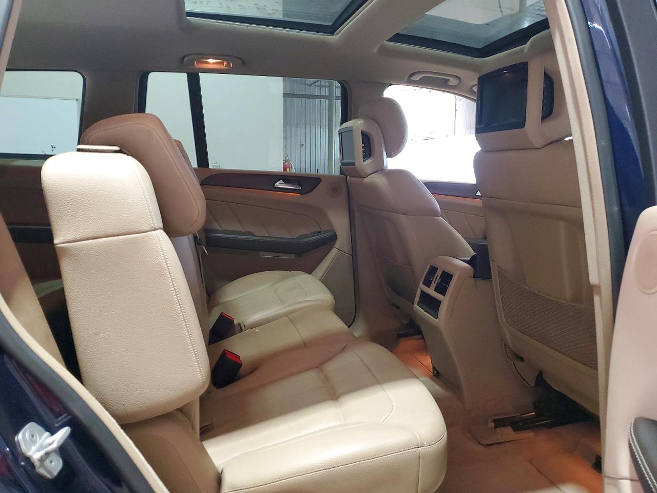2015 Mercedes-benz Gl 450 4matic Blue vin: 4JGDF6EE1FA520908
