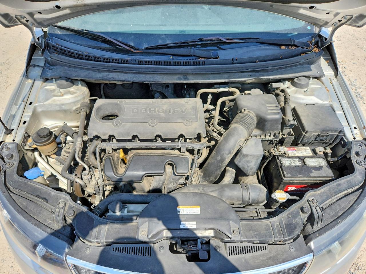 2011 Kia Forte Ex Silver vin: KNAFU4A20B5449431