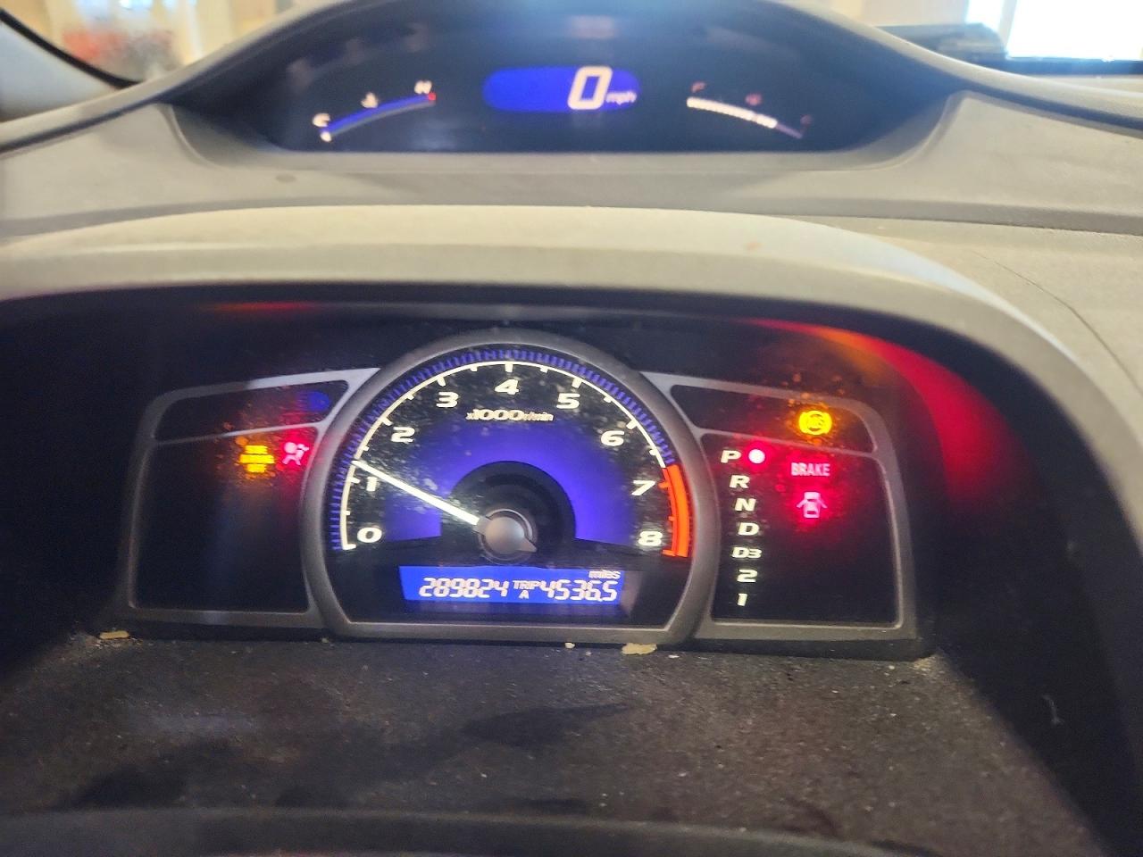 2007 Honda Civic Lx Black vin: 1HGFA16597L054827