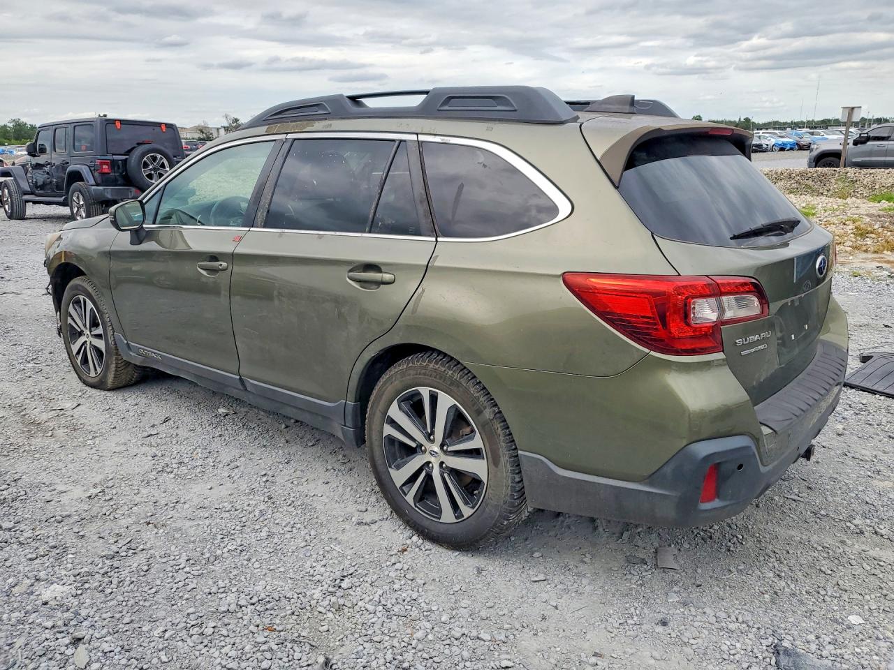 2019 Subaru Outback 2.5i Limited Green vin: 4S4BSANC2K3333518