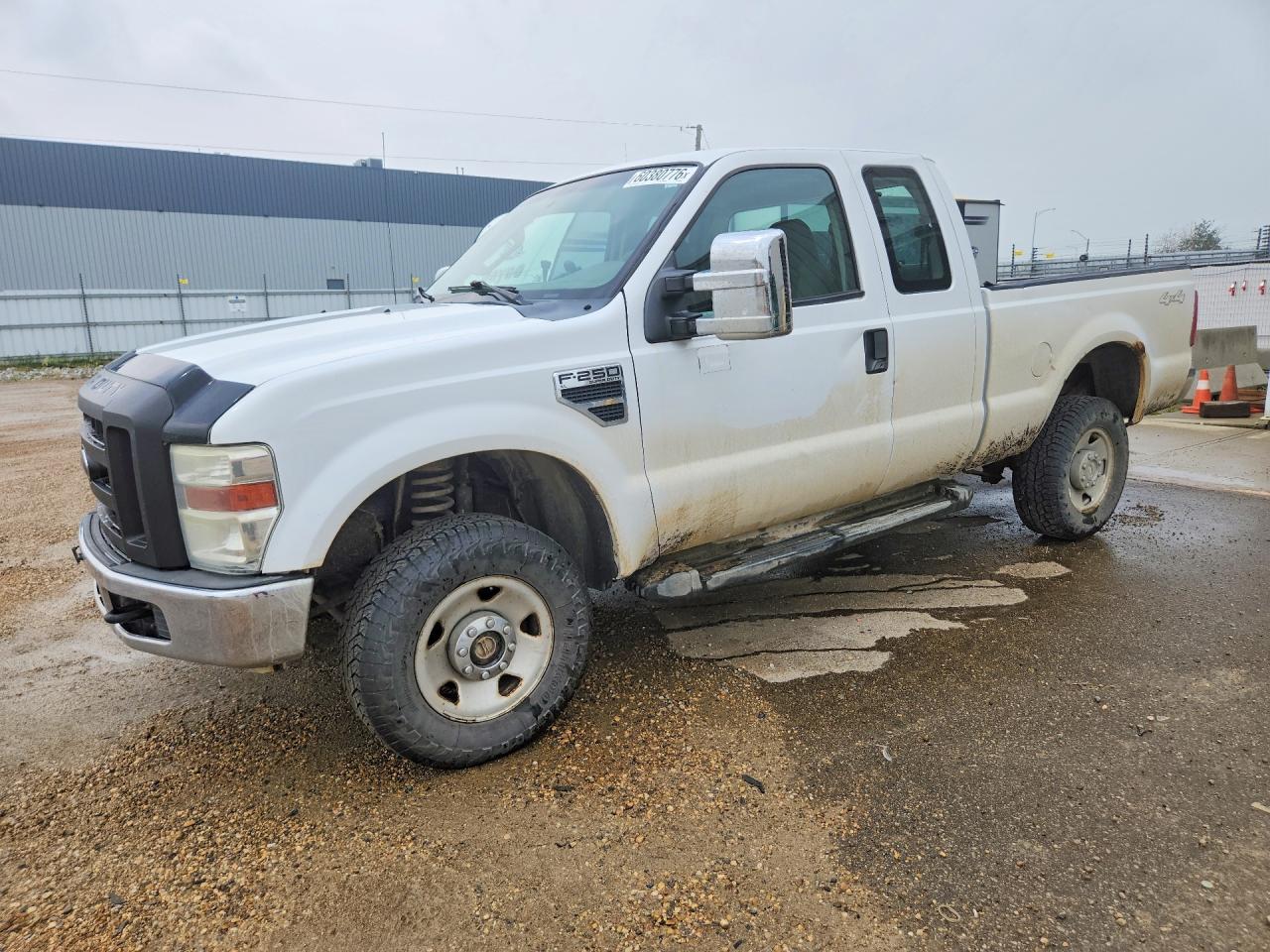 2009 Ford F250 Super Duty White vin: 1FTSX21599EA52348
