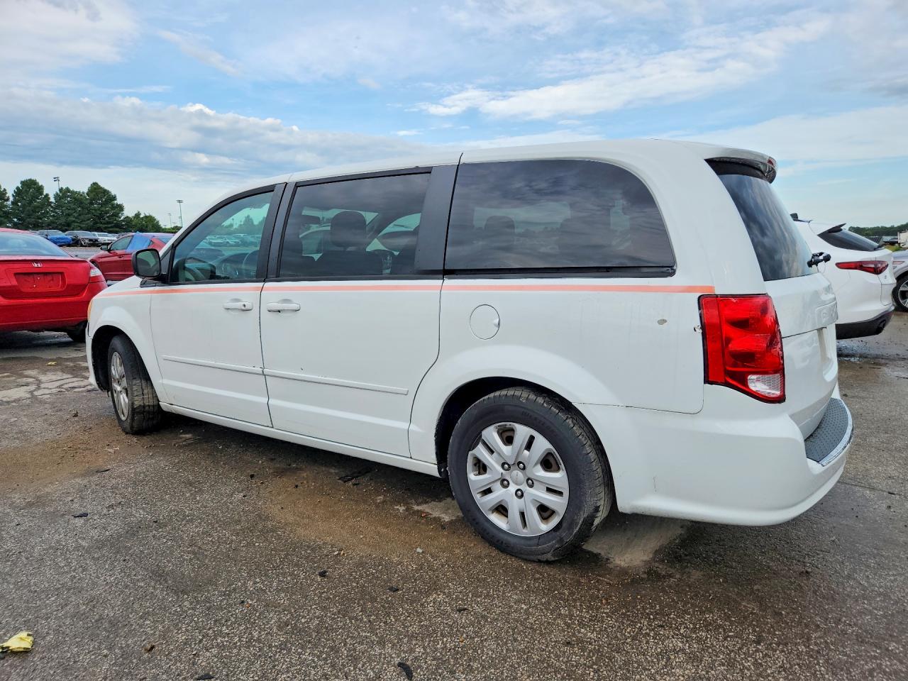 2013 Dodge Grand Caravan Se White vin: 2C4RDGBG8DR752832