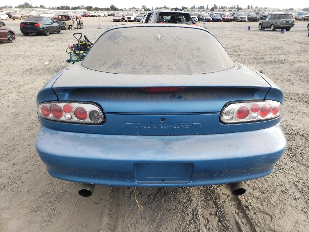 1999 Chevrolet Camaro Blue vin: 2G1FP22K8X2114457