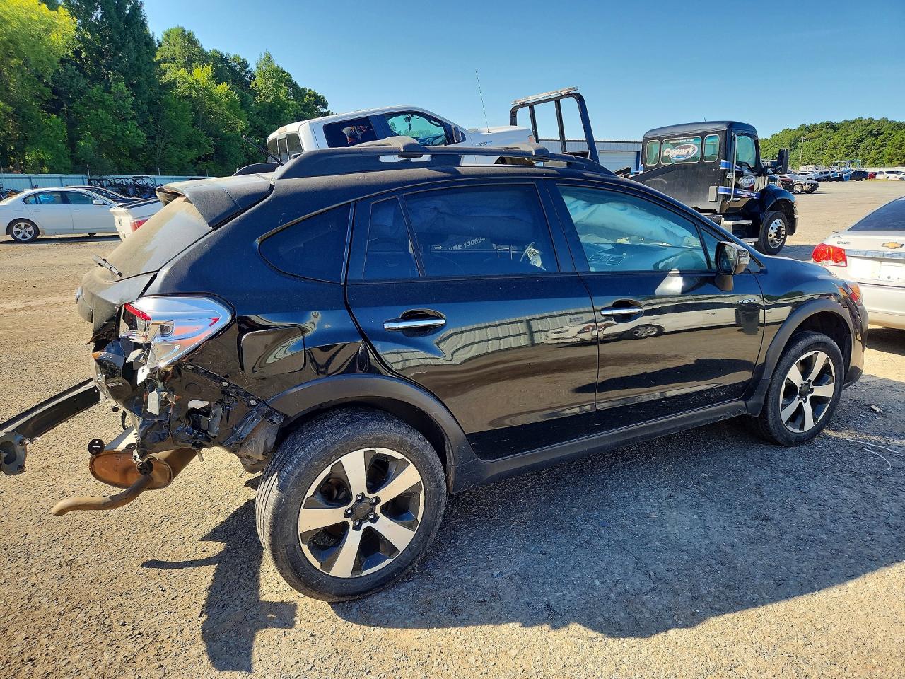 2015 Subaru Xv Crosstrek 2.0i Hybrid Touring Black vin: JF2GPBPC8FH289419