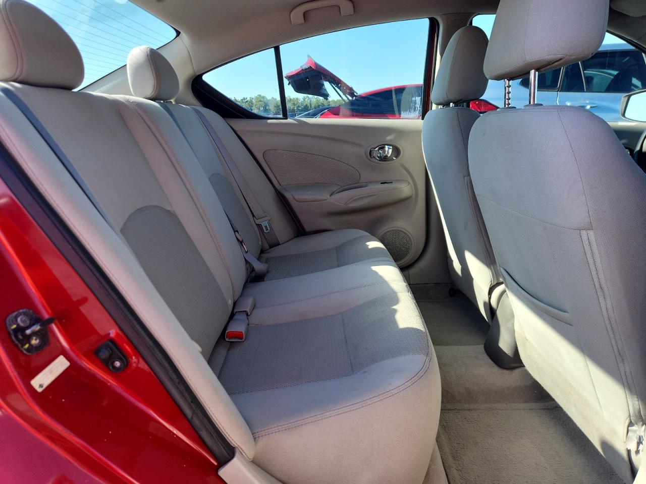 2015 Nissan Versa 1.6 Sv Red vin: 3N1CN7AP8FL941326