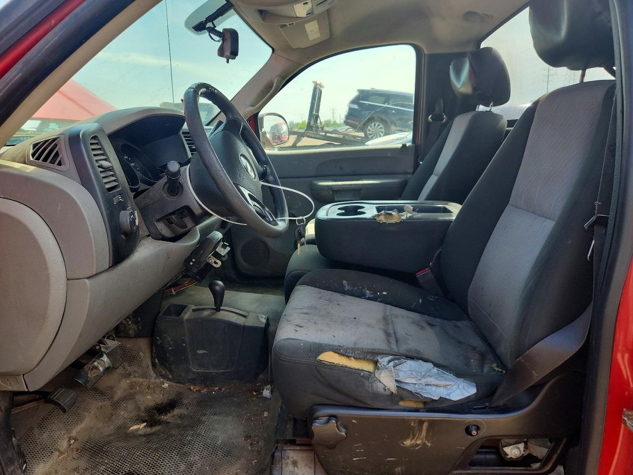 2008 Chevrolet Silverado K1500 Red vin: 1GCEK14C28Z218619