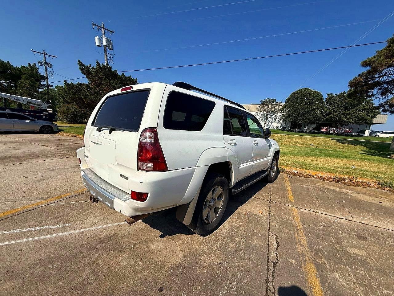 2003 Toyota 4runner Sr5 White vin: JTEZU14R538007490