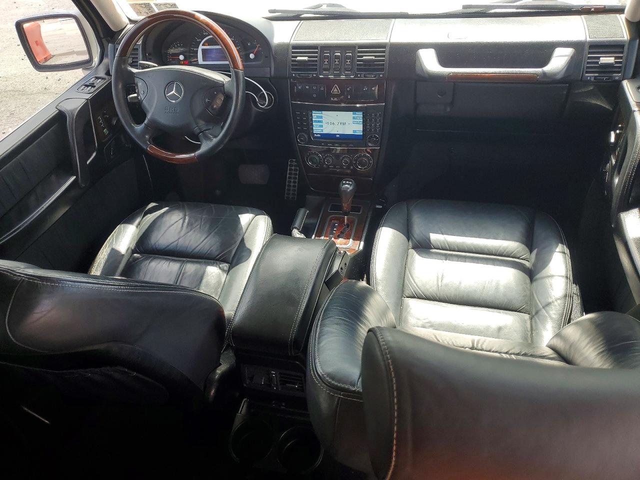 2007 Mercedes-benz G 55 Amg Silver vin: WDCYR71E57X168496