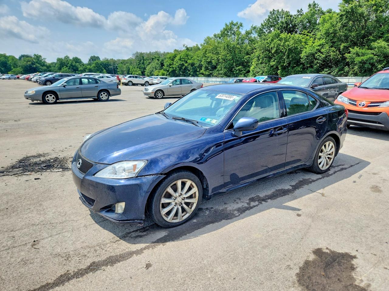 2006 Lexus Is 250 Синий vin: JTHCK262865004979