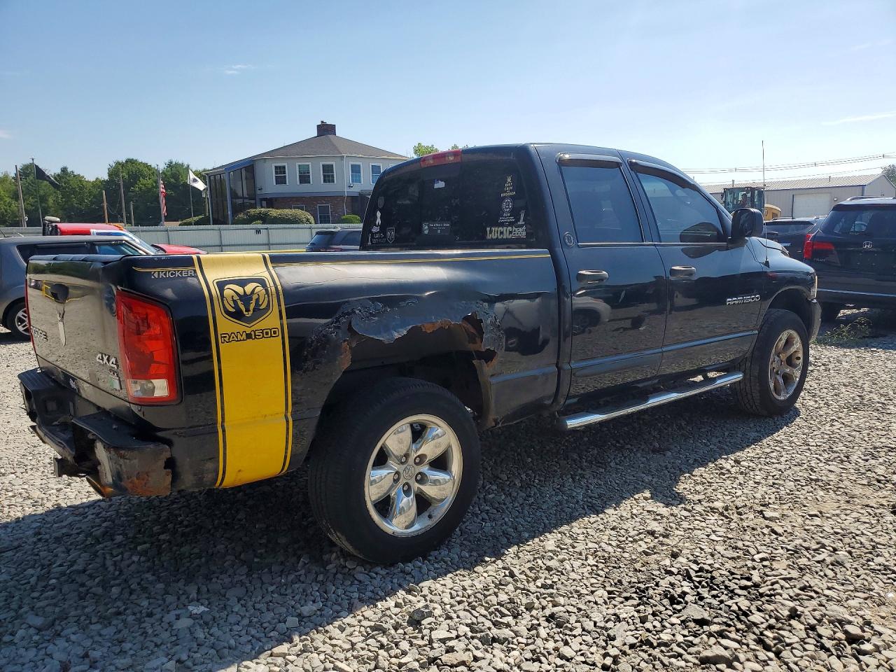 2004 Dodge Ram 1500 St Black vin: 1D7HU18D24S583076
