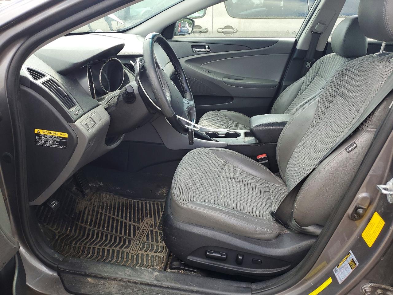 2012 Hyundai Sonata Se Gray vin: 5NPEC4AC3CH386188