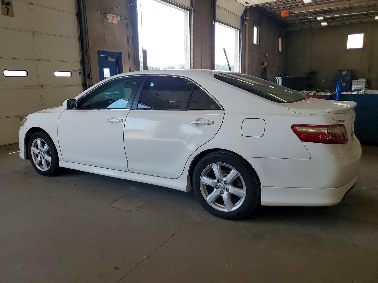 2007 Toyota Camry Se V6 White vin: 4T1BK46K87U544005