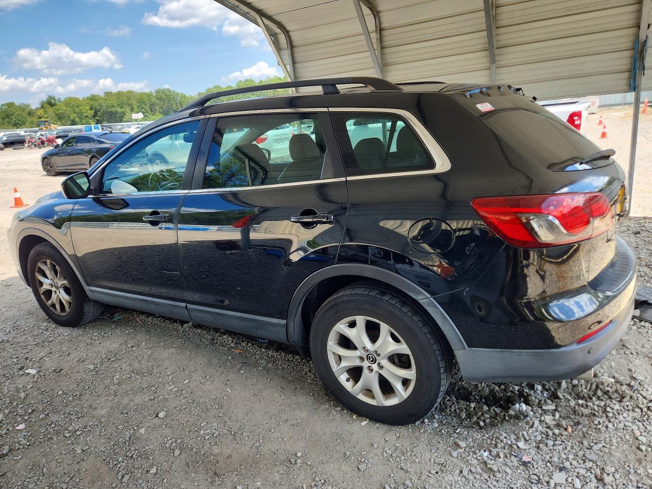 2013 Mazda Cx-9 Touring Black vin: JM3TB2CAXD0424497