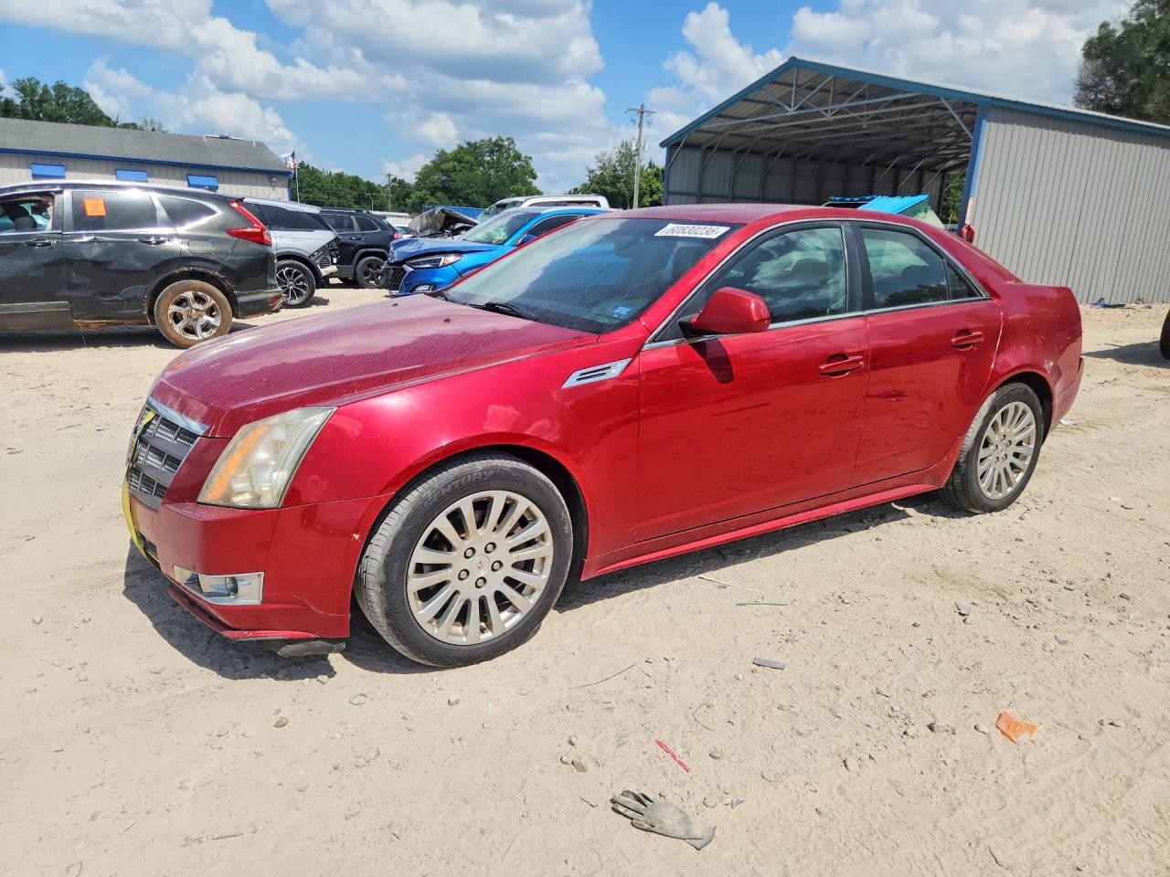 2010 Cadillac Cts Performance Collection Red vin: 1G6DJ5EG7A0119394