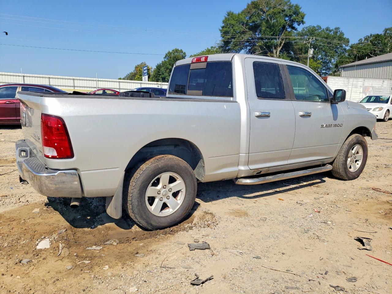 2011 Dodge Ram 1500 Slt Silver vin: 1D7RV1GP2BS638233