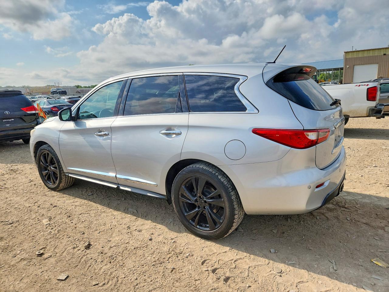 2013 Infiniti Jx35 Base Silver vin: 5N1AL0MM4DC300391