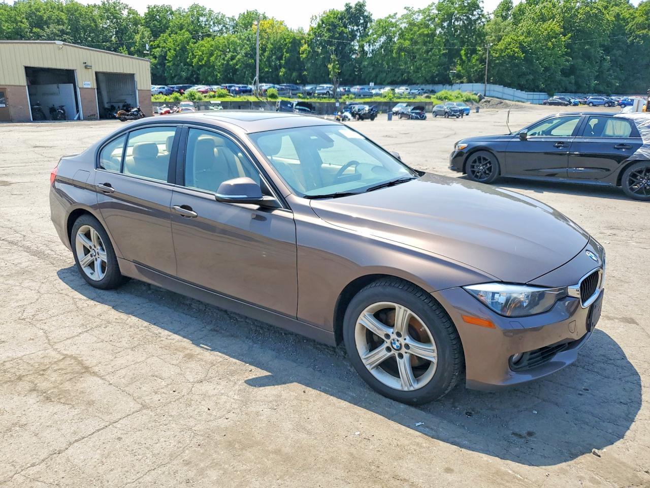 2015 Bmw 328 Xi Sulev Brown vin: WBA3B5G57FNS13753